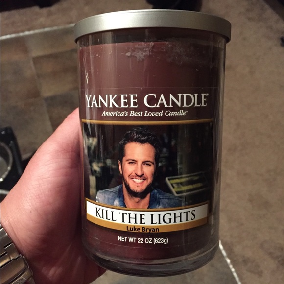 Yankee Accents Super Rare Luke Bryan Yankee Candle Poshmark